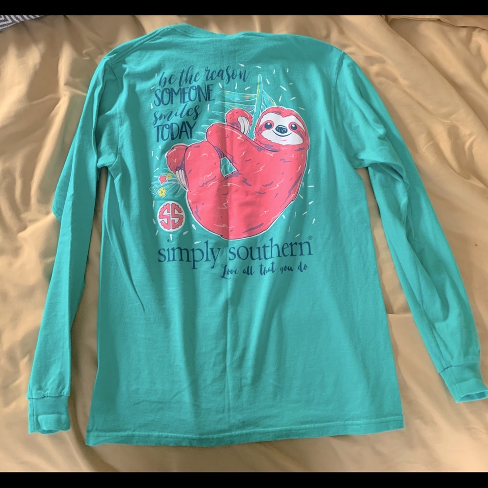 Long Sleeve Simply Southern Tshirt